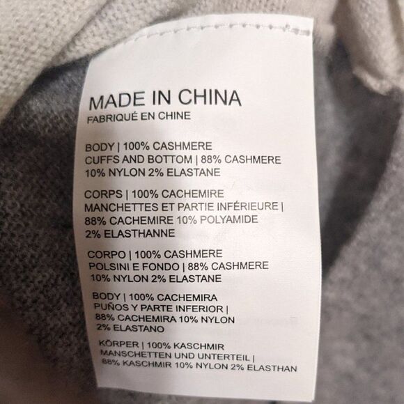 CLUB Monaco | Two-tone cashmere sweater - Picture 5 of 6